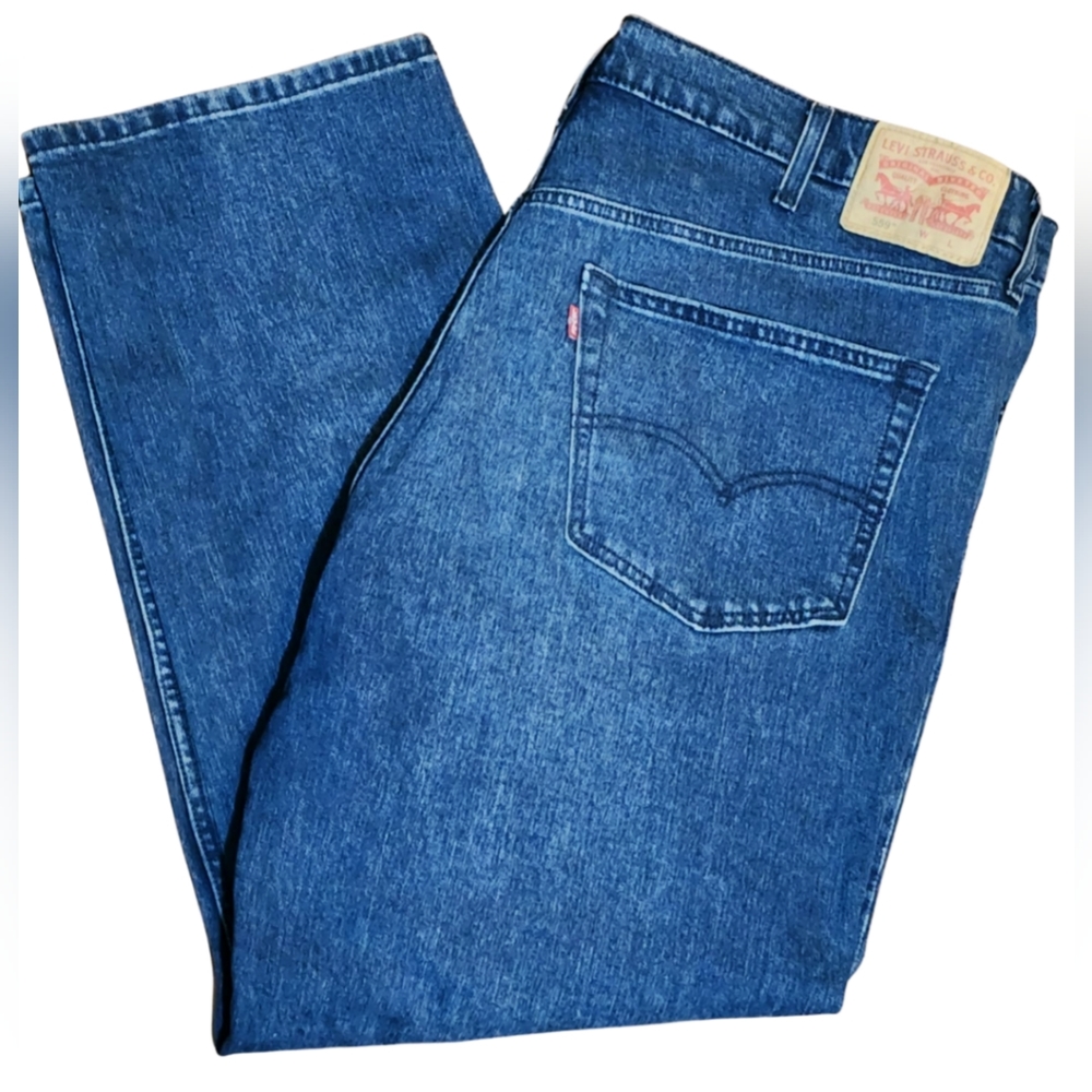 men's Levi's 559 Relaxed Straight-Fit 44x30 Jeans Blue